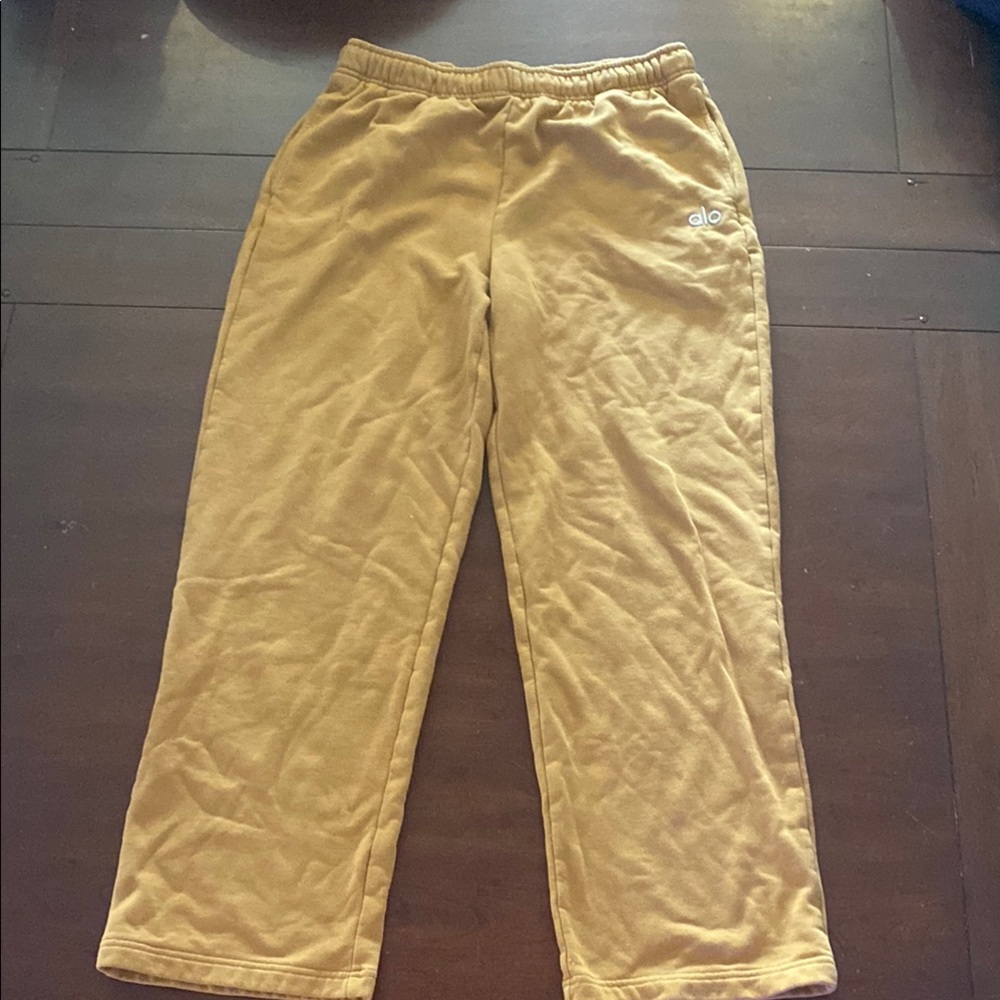 Alo Yoga Burnt Orange Sweatpants